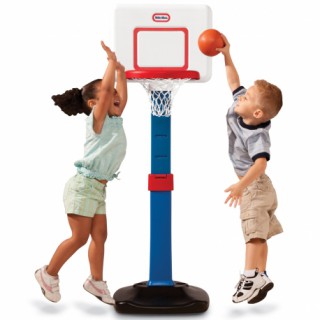 Vaikiškas krepšinio stovas reguliuojamas aukštis nuo 76 iki 120 cm | Little Tikes 
